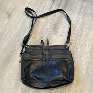 Fossil Caitlyn crossbody Leather black